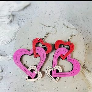 Valentine earrings